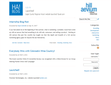 Tablet Screenshot of blog.hillaevium.com